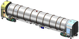 GYA70C型液化天然气铁路罐车