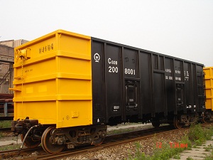 C80B型不锈钢运煤敞车