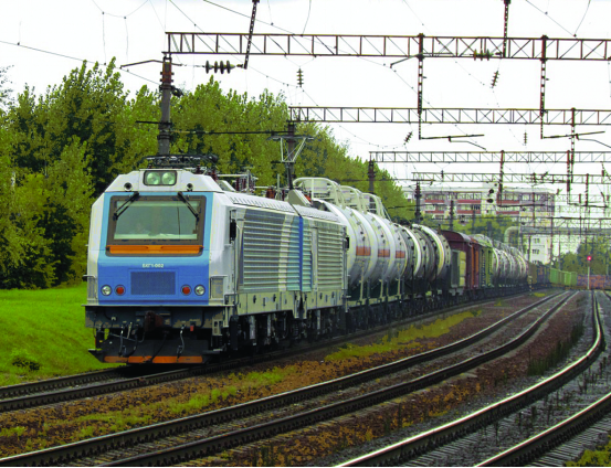 China-Belarus No.1 Freight Electric Locomotive with Eight Axles and 9600w