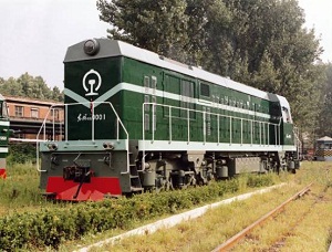 DF5B Diesel Electric Locomotive
