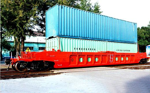 Container Well Wagon