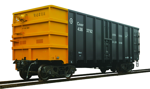 C80B(C80BF)型不锈钢运煤敞车