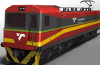 22E dual-voltage narrow track gauge electric locomotive