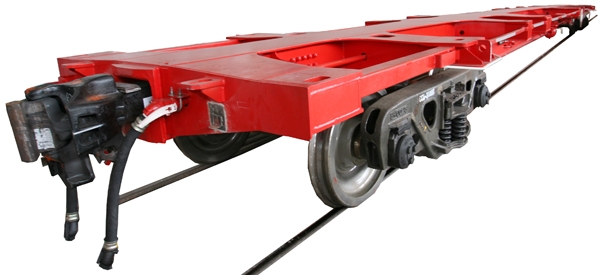 Container Flat wagon for Australia