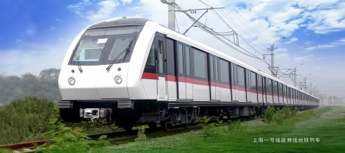 上海地铁一号线延伸线列车