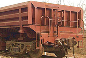 80t Pneumatic Side Dump Wagon