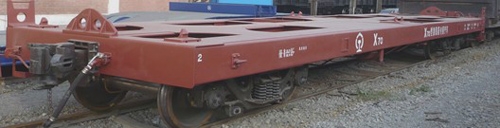 X70 container flat wagon