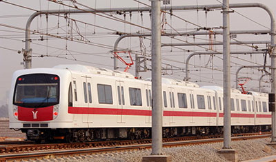 地铁/轻轨L型车辆的主要技术参数