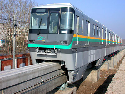 跨座式单轨车辆的主要技术参数