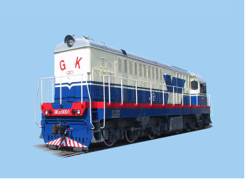 GK2C型内燃机车