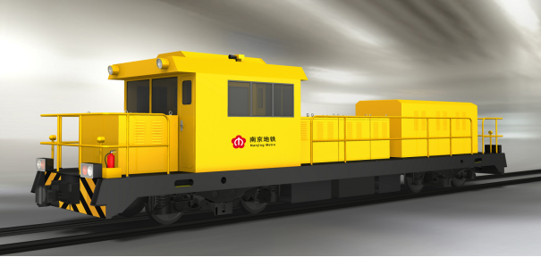 ZER7型南京地铁3号线电力工程车