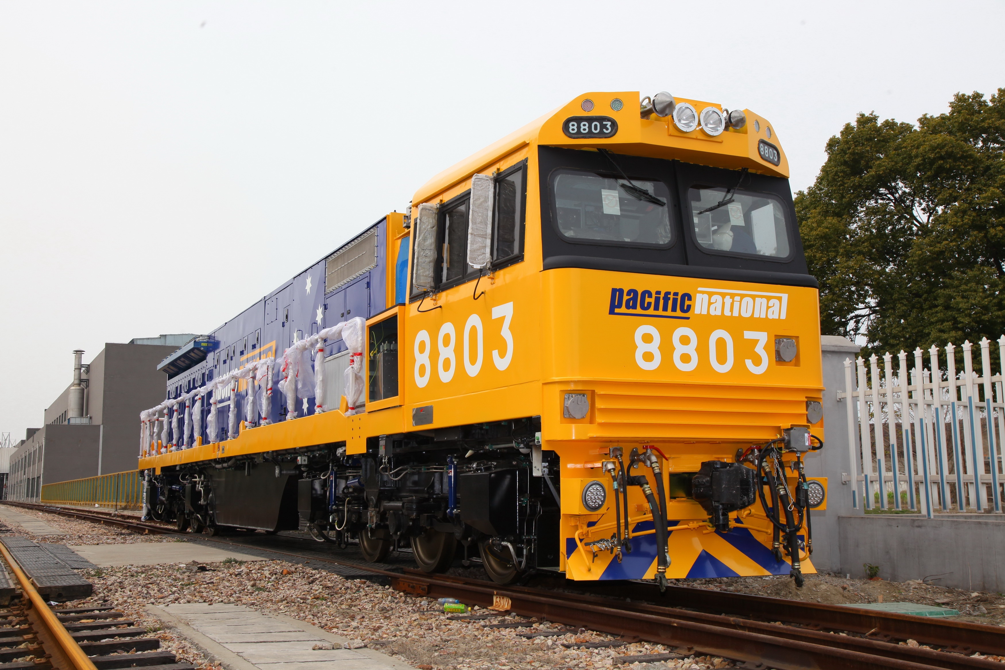 南车"火车头"批量开往澳洲