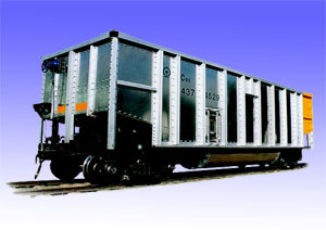 c80型铝合金敞车