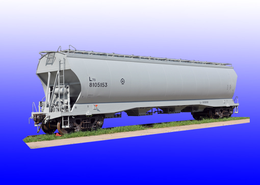 L70型粮食漏斗车