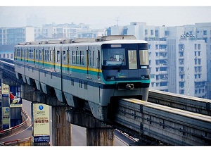 跨座式单轨车辆