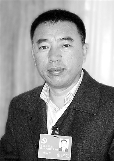 十八大代表 李万君