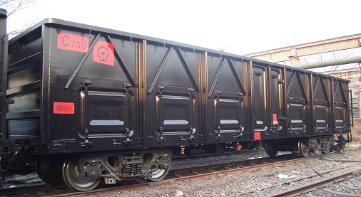 c70b型不锈钢通用敞车