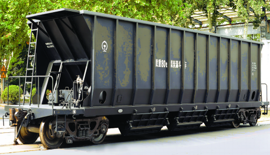 km80型煤炭漏斗车