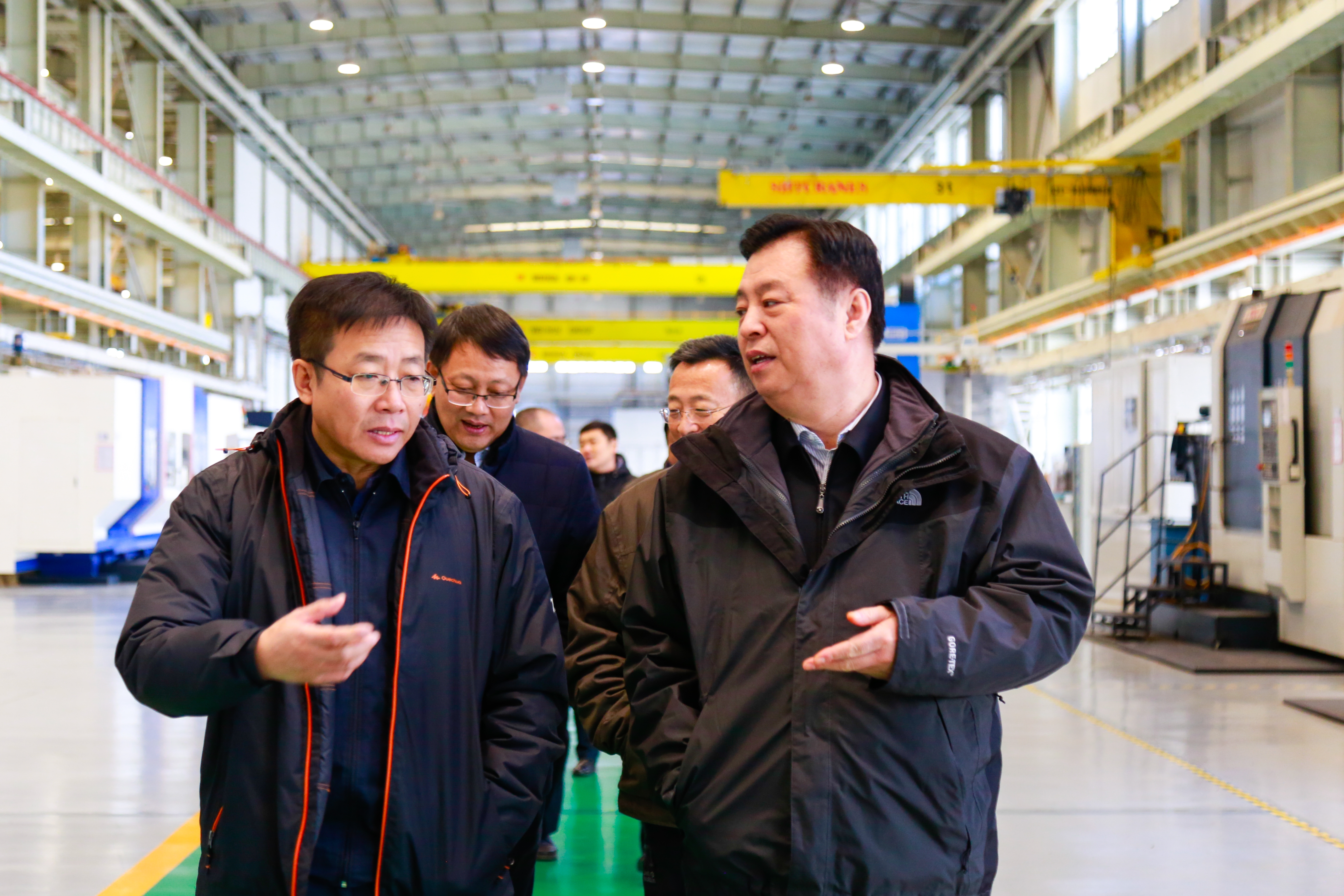 中国中车集团公司董事长,党委书记刘化龙莅临天津公司检查指导工作