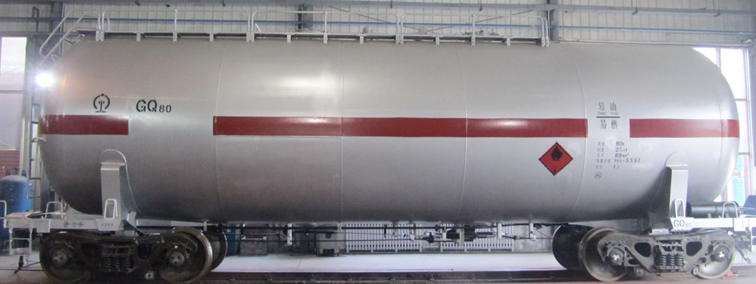 GQ80型轻油罐车