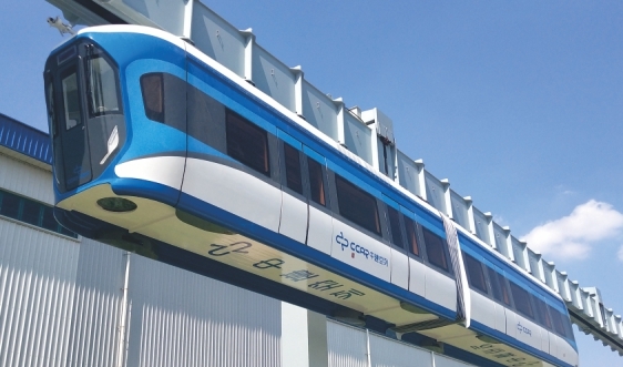 Monorail suspendu