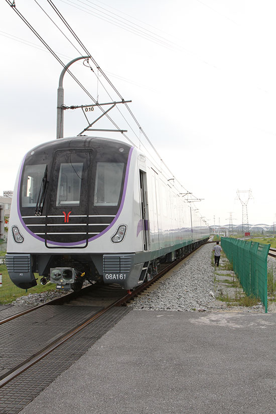 公司生产的广州地铁a型车