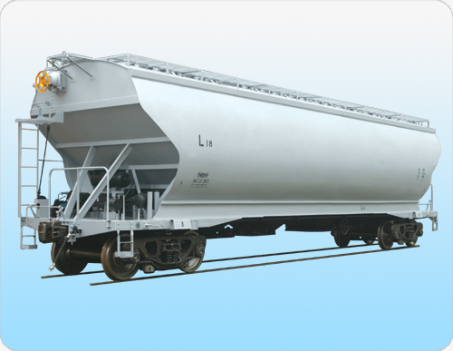 l18型粮食漏斗车_产品中心_漏斗车_中车眉山车辆有限公司