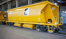 CLZ100道砟漏斗车