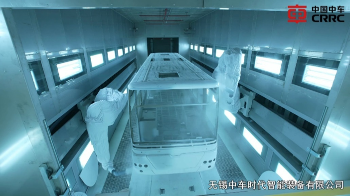 大型客车机器人自动喷涂系统