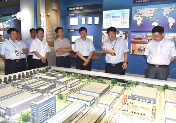 省委组织部领导来公司视察指导工作