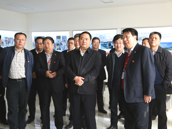 市委副书记,代市长邓沛然来公司调研