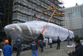 CH380 sample car transportation to Shanghai Expo