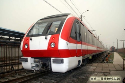 南京地铁二号线列车