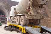 bridge/tunnel turntable machine