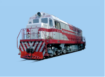 DF7G型内燃机车