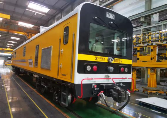 深圳地铁8号线钢轨探伤车简介