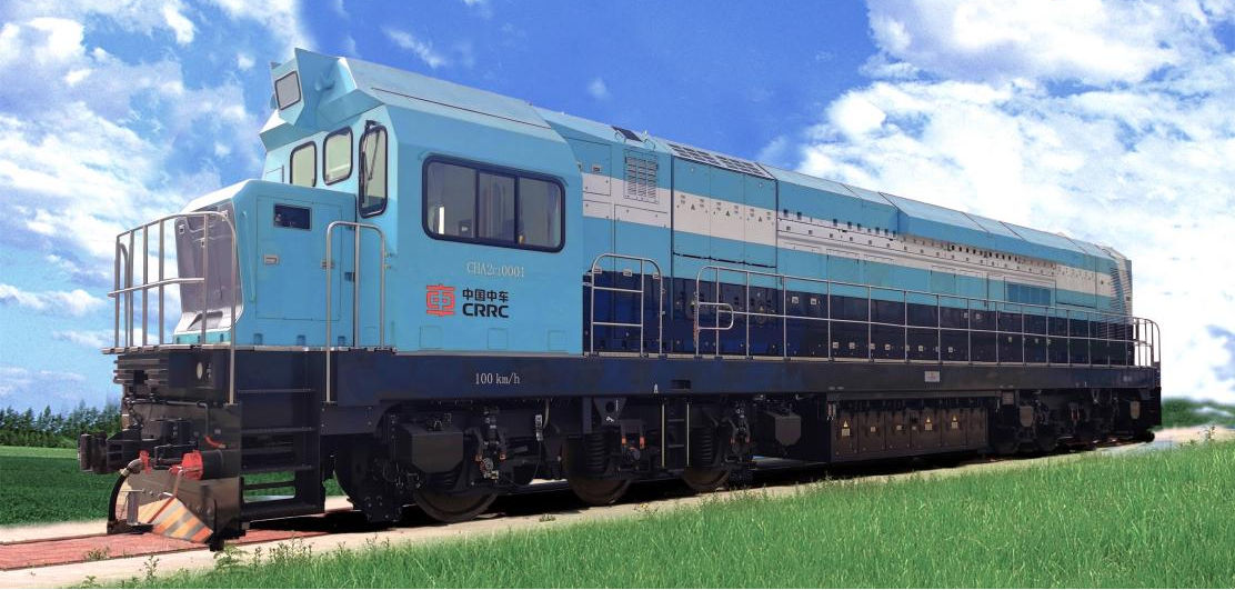 2000kW氢燃料电池混合动力机车