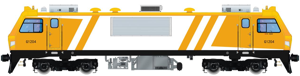 DGCD-400Hj型增程式轨道车