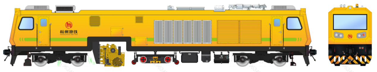 DXM-1500Hj型钢轨铣磨车