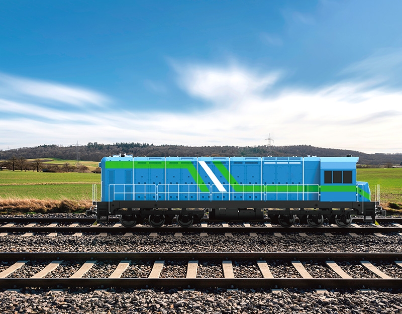 1,200 kW Battery Locomotive