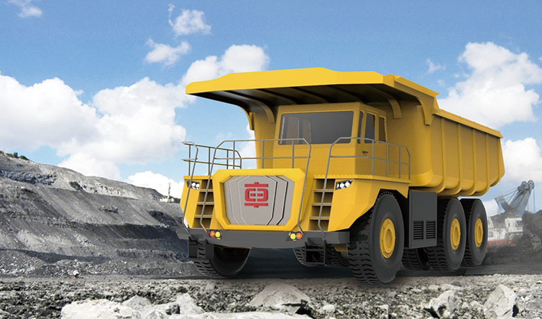 Карьерный самосвал CR120EV