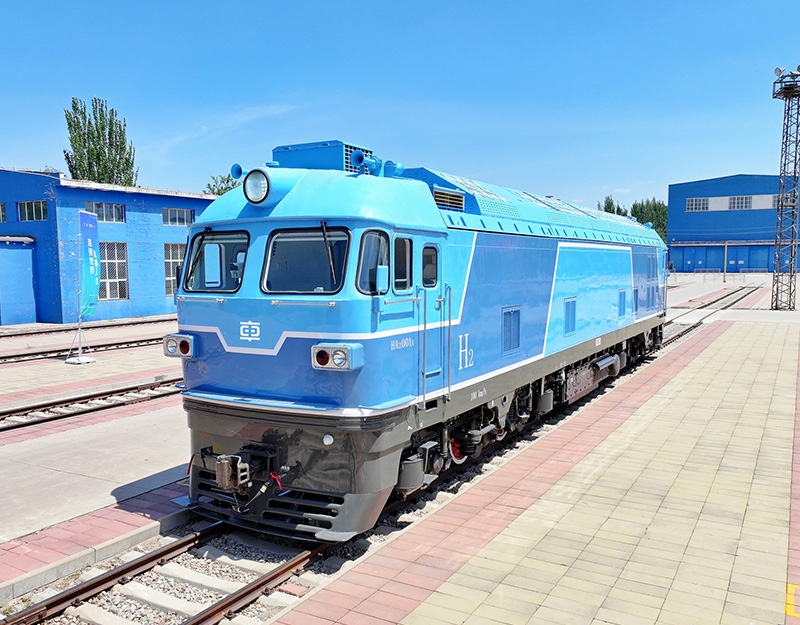 Реконструкция локомотива с водородным силовым приводом переменного тока мощностью 920 кВт