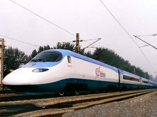 Моторный вагон моторвагонного поезда «Звезда Китая»